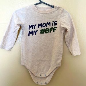 Mom is my BFF onsie